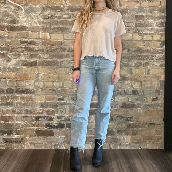 Current/Elliot distressed tee - Picture 5 of 9